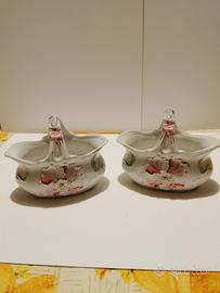 cestini in porcellana 