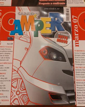 riviste Caravan&Camper anno 2007