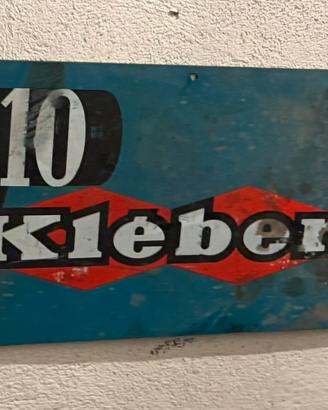 Insegna vintage Kieber