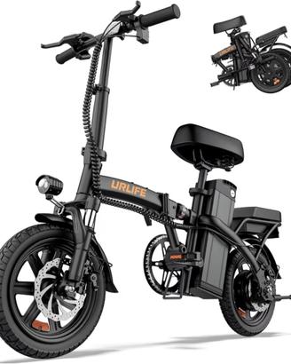 bici pieghevole elettrica acceleratore 