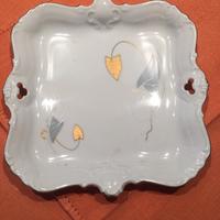 Vassoio in ceramica Bavaria decorato