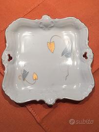 Vassoio in ceramica Bavaria decorato