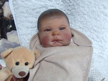 Reborn bambola realistica vinile bebè doll Berengu