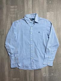 Camicia Ralph Lauren Azzurra Comfort Fit Taglia 39