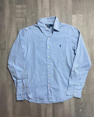 Camicia Ralph Lauren Azzurra Comfort Fit Taglia 39