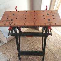 Tavolo lavoro Wolfcraft legno e ferro 
