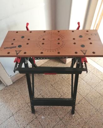 Tavolo lavoro Wolfcraft legno e ferro 