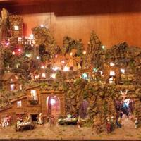 Presepe artigianale in sughero