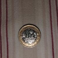 moneta One poind regina Elisabetta 