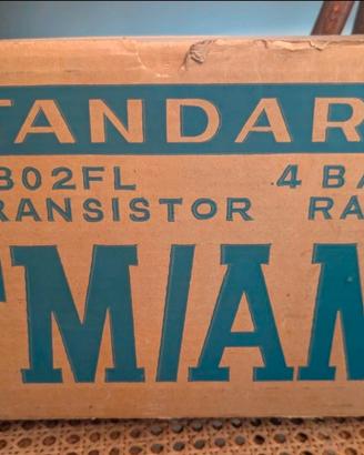 Radio vintage Standard sr j802fl nuova 