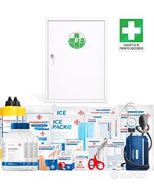 Cassetta Pronto Soccorso a Muro in Metallo