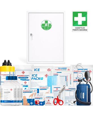Cassetta Pronto Soccorso a Muro in Metallo