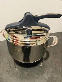 Pentola a pressione Lagostina 22cm 5L inox 18/10
