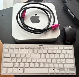 Mac mini m2 + tastiera trust + mouse microsoft