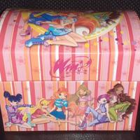box Portagioie con specchio vintage 2007 Winx club