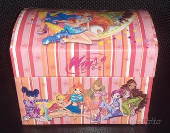 box Portagioie con specchio vintage 2007 Winx club