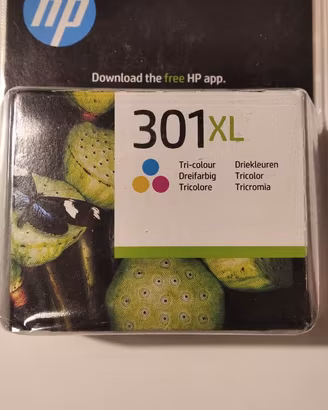 Cartuccia HP 301 XL colori scad NOV 2026