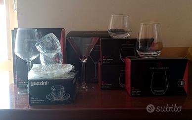 LOTTO bicchieri cristallo francese