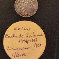 1/2 CARLINO 1759 CARLO III NAPOLI