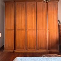 Camera matrimoniale completa in rovere.