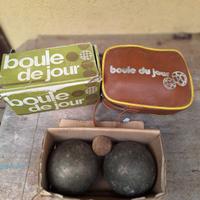 Bocce usate con custodia anni 70