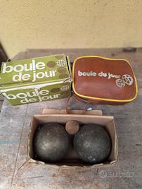 Bocce usate con custodia anni 70