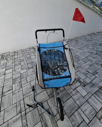 carrello 2 posti per bicicletta 