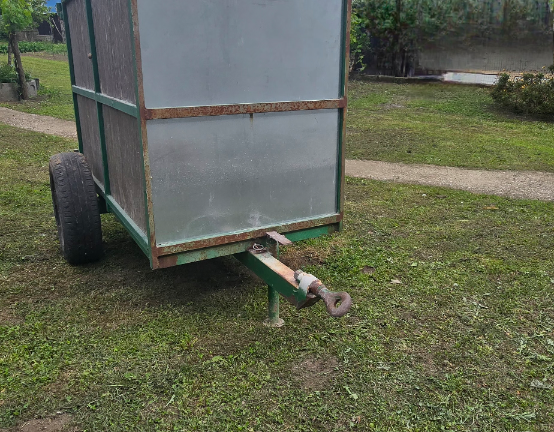 Carrello agricolo artigianale + asse con timone