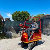 P123 Minipala cingolata 8 q.li con ralla girevole