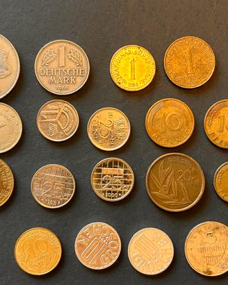 Lotto 19 Monete Storiche Europee Pre-Euro