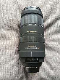 Sigma 120-400mm f/4.5-5.6 DG OS HSM per Nikon