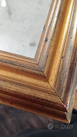 Specchio d’arredo in legno massello