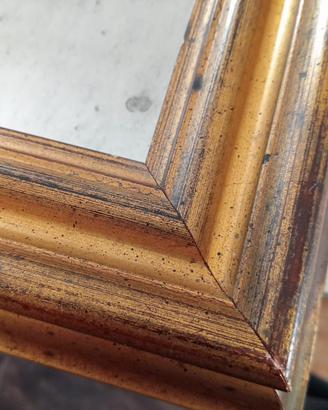 Specchio d’arredo in legno massello