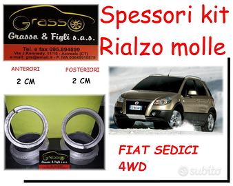 Kit spessori rialzo molle Fiat Sedici 16 4WD