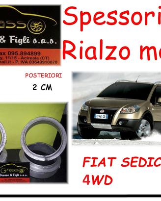 Kit spessori rialzo molle Fiat Sedici 16 4WD