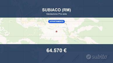 Immobile in asta di 79 m² a Subiaco