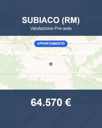 Immobile in asta di 79 m² a Subiaco