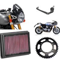 Triumph Thruxton 1200 R Rs plexi disco centralina