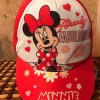 Disney cappellino bimba nuovo tg 52 3/5 anni