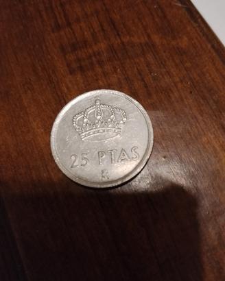 25 ptas 