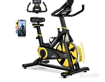 Cyclette per allenamento indoor