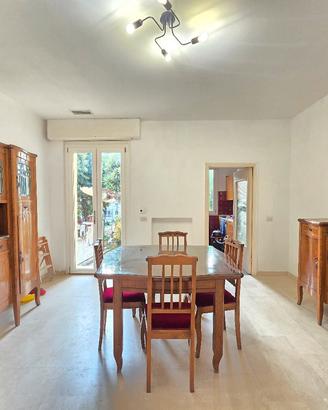 120mq in centro | 2 camere, giardino e posto auto