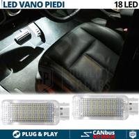 Luci LED Vano Piedi AUDI A4 B9 Luci Interne BIANCA