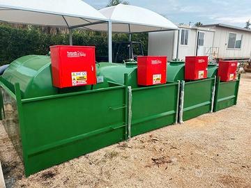 cisterna serbatoio gasolio 5000 litri pronta conse