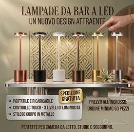Lampada da tavolo ricaricabile