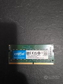 Ram 16 gb Crucial 3200 sodimm