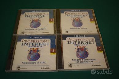 Set 4 Cd professione internet