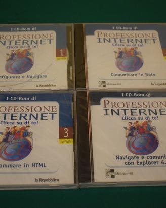 Set 4 Cd professione internet