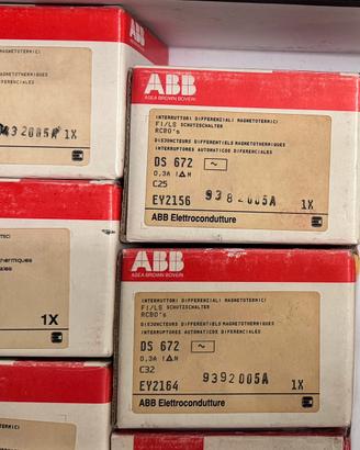 Interruttori Differenziali ABB DS 672