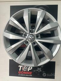 4 CERCHI 17 ORIGINALI RIVERNICIATI T-ROC GOLF AUDI